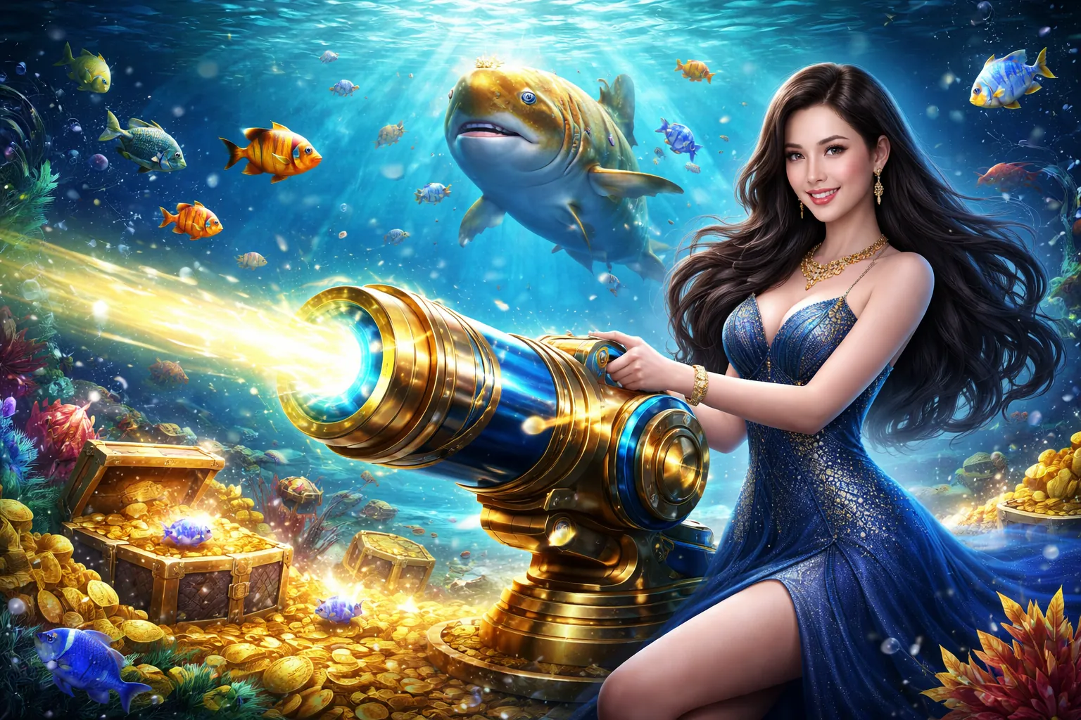Thế giới bắn cá sống động tại ax888
